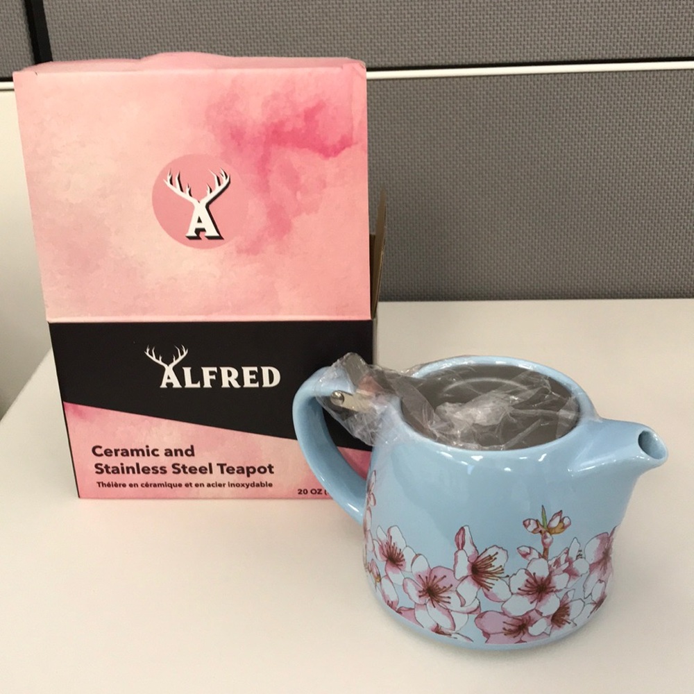 Alfred Ceramic and Stainless Steel Teapot